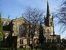 View of the west side, along St Ignatius Square