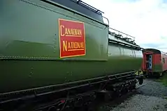 The tender of 6077 can hold 5,000&nbsp;imp&nbsp;gal (6,000&nbsp;US&nbsp;gal; 23,000&nbsp;L) of fuel oil and 11,000&nbsp;imp&nbsp;gal (13,000&nbsp;US&nbsp;gal; 50,000&nbsp;L) of water