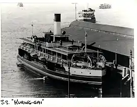 Kuring-gai, the archetype for the six "Binngarra-type ferries.