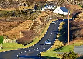 The A850 approaching Flashader - geograph.org.uk - 3829712.jpg