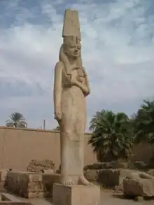 Statue of Meritamen at Akhmim