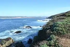 Entrance to Tomales Bay as viewed from Tomales Point