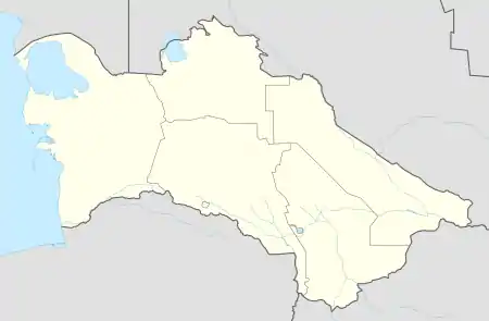 Tagtabazar is located in Turkmenistan