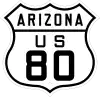 US&nbsp;80 route marker