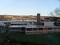 The old school building