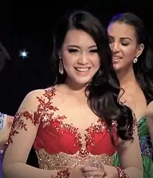 Miss Indonesia 2013Vania Larissa Tan,of West Kalimantan
