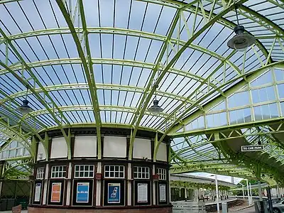 Image 24Wemyss Bay railway station is a railway station on the Inverclyde Line. Located in the village of Wemyss Bay, Inverclyde. The station incorporates the terminal for the Caledonian MacBrayne ferry connecting the mainland to Rothesay on the Isle of Bute.Photo credit: wilm