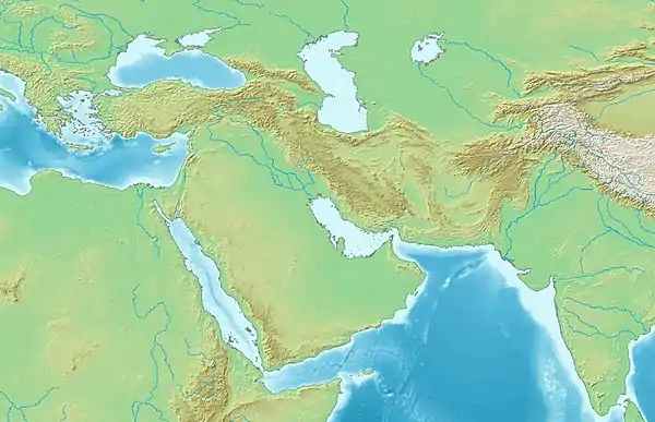 Persepolis is located in West and Central Asia