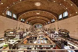 Interior of the market