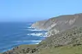 Western edge of Point Reyes Peninsula on Tomales Point Trail