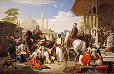 William Allan (1782-1850) - The Slave Market, Constantinople.