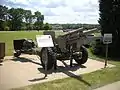XM124E2 Light Auxiliary-Propelled 105&nbsp;mm Howitzer at the Rock Island Arsenal museum