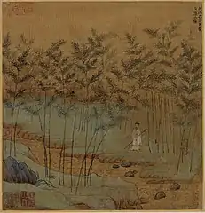 Self portrait of Zhao Mengfu, 1299