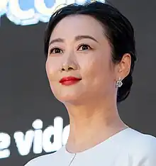 cropped headshot of Zhao Tao at Tokyo International Film Festival 2023